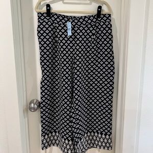 Loft Wide Leg Pull-on Pants